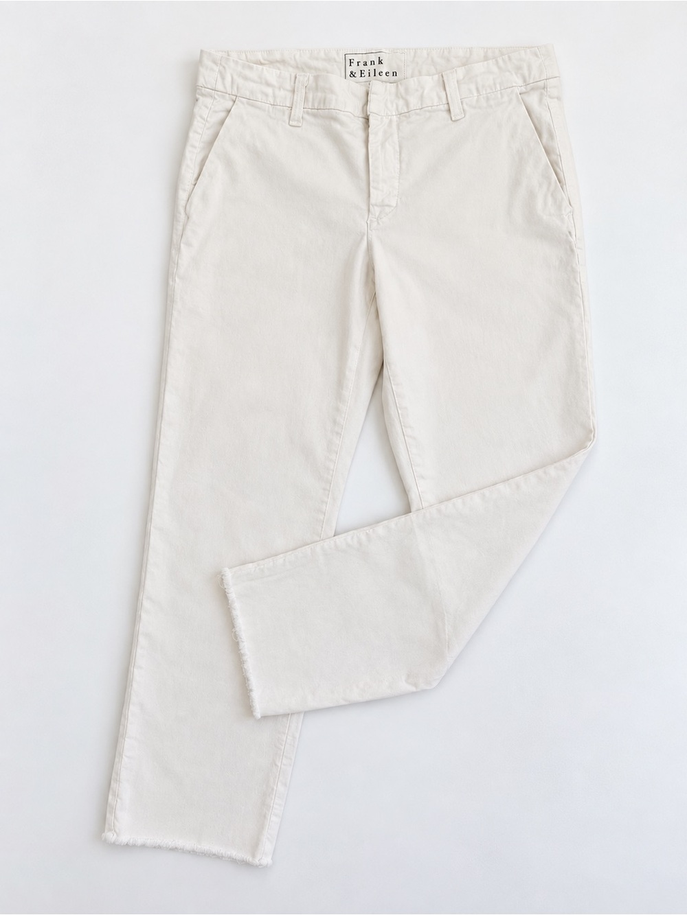 Frank & Eileen Off-White Chino Pants